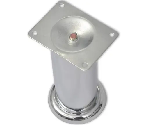 Dīvāna Kājas, 8 Gab., Apaļas, Hroms, 180 Mm Vidaxl