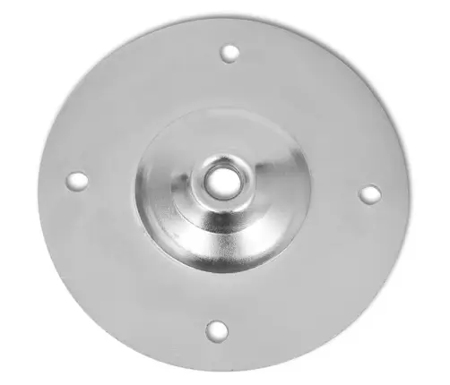 Saliekamas Galda Kājas, 4 Gab., Hroma Krāsā, 710 Mm-1100 Mm Vidaxl