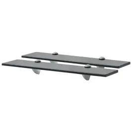 Sienas Plaukti, 2 Gab., 50X10 Cm, 8 Mm, Stikls Vidaxl