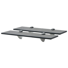 Sienas Plaukti, 2 Gab., 40X20 Cm, 8 Mm, Stikls Vidaxl
