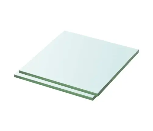 Lentynos, 2Vnt., Skaidrios, 30X25cm Stiklo Plokštė (243810X2)