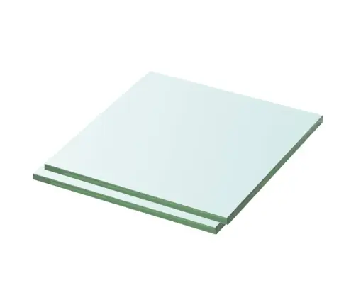 Riiulid 2 Klaasist Paneeli 30 X 30 Cm