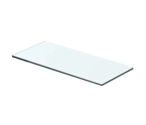 Sienas Plaukti, 2 Gab., 40X12 Cm, Caurspīdīgs Stikls Vidaxl