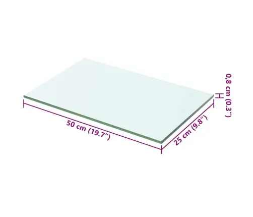 Sienas Plaukti, 2 Gab., 50X25 Cm, Caurspīdīgs Stikls Vidaxl Sienas Plaukti, 2 Gab., 50X25 Cm, Caurspīdīgs Stikls Vidaxl