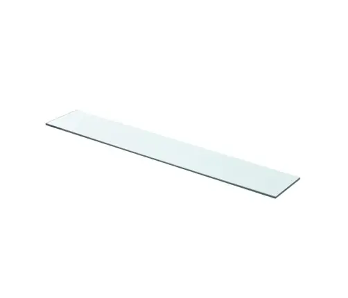 Stikla Plauktu Paneļi, 2 Gab., 80X12 Cm, Caurspīdīgi Vidaxl