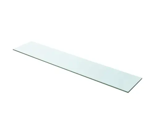 Stikla Plauktu Paneļi, 2 Gab., 100X20 Cm, Caurspīdīgi Vidaxl
