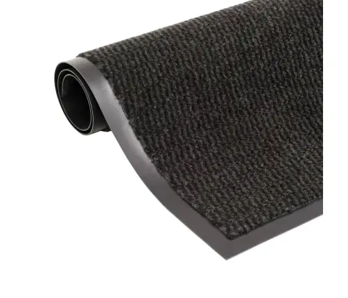 Paklāji, 2 Gab., Taisnstūra Forma, 40X60 Cm, Melni Vidaxl