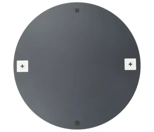Seinapeeglid 2 Tk, 70 cm Ümmargune, Klaasist