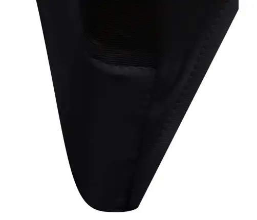 Krēslu Pārvalki, 24 Gab., Melns Elastīgs Audums Vidaxl