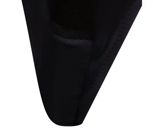 Krēslu Pārvalki, 30 Gab., Melns Elastīgs Audums Vidaxl