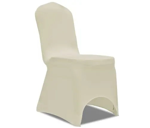 Kėdžių Užvalkalai, 30Vnt., Kreminiai, Įtempiami (5X241199)