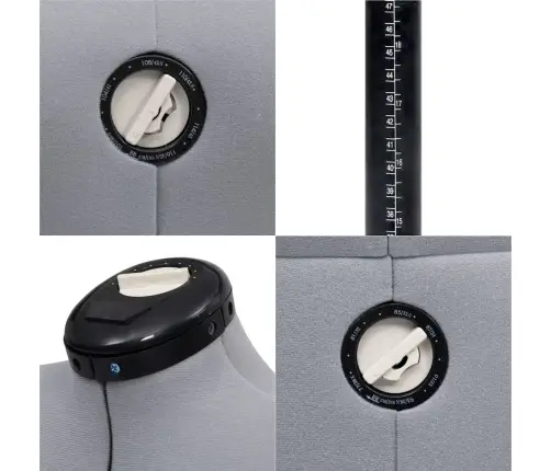 Reguleeritav Kleidimannekeen, Naine, Hall, M, Suurus 40-46