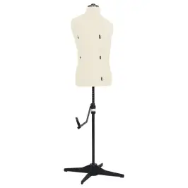 Reguleeritav Kleidimannekeen, Mees, Kreemjas, Suurus 37-45