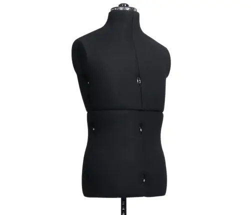 Vīriešu Manekens, Regulējams, Melns, 37-45 Vidaxl