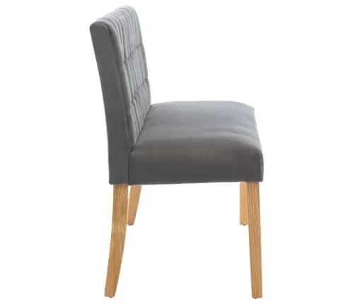 Sols, 140 Cm, Pelēks Samts Vidaxl