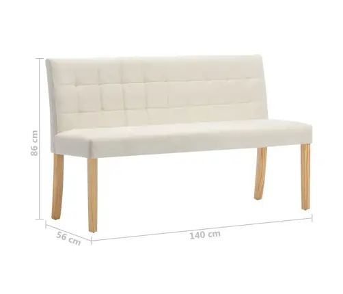 Pink 140 cm Kreemjas, Samet