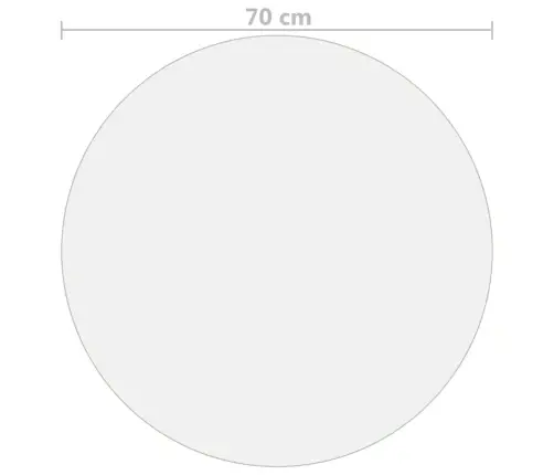 Lauakaitse, Matt, Ø 70 cm 1,6 Mm, Pvc