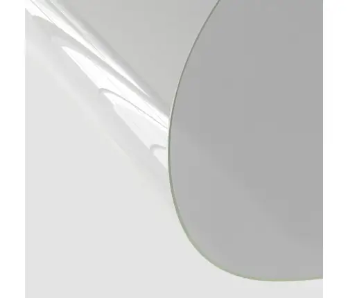 Galda Aizsargsegums, Caurspīdīgs, Ø110 Cm, 2 Mm, Pvc Vidaxl