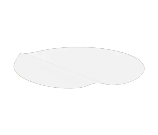 Galda Aizsargsegums, Caurspīdīgs, Ø110 Cm, 2 Mm, Pvc Vidaxl