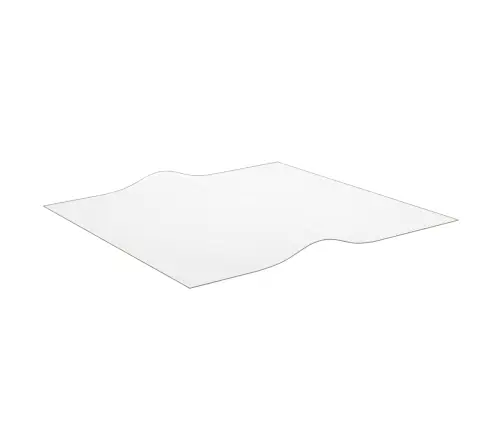 Galda Aizsargsegums, Matēts, 80X80 Cm, 2 Mm, Pvc Vidaxl