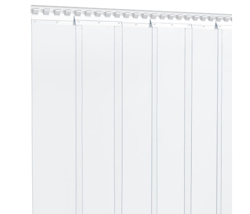 Aizsarglente, Pvc, 2Mm X 200Mm, 25 M Vidaxl