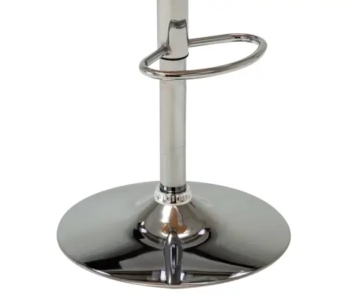 Baaritoolid 2 Tk, Kreemjasvalge, Painutatud Puit Ja Kunstnahk