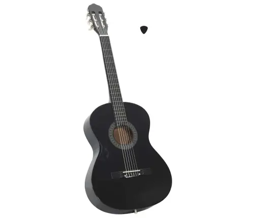 Klasiskā Ģitāra Iesācējiem, Melna, 4/4, 39