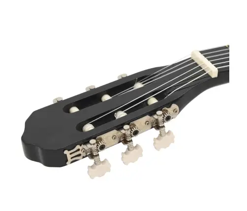 Klasiskā Ģitāra Iesācējiem, Melna, 4/4, 39