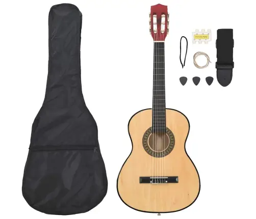 8-Daļīga Klasiskā Ģitāra Iesācējiem, 3/4, 36