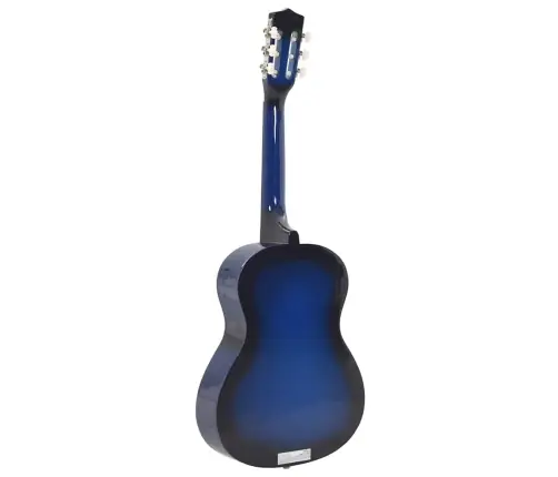 Klasiskā Ģitāra Iesācējiem Un Bērniem, Zila, 3/4, 36