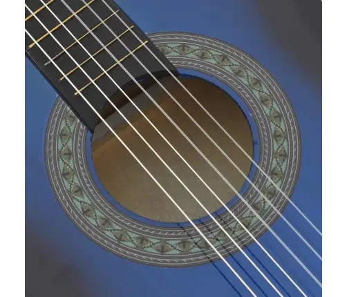 Klasiskā Ģitāra Iesācējiem Un Bērniem, Zila, 3/4, 36