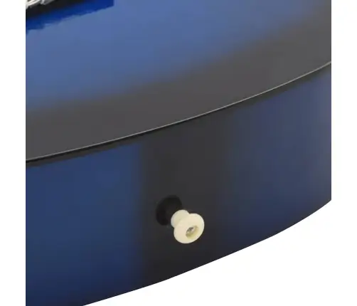 8-Daļīga Klasiskā Ģitāra Iesācējiem, Zila, 3/4, 36