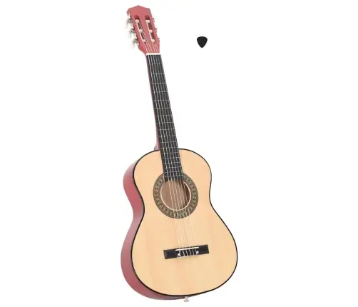 Klassikaline Kitarr Algajatele Ja Lastele 1/2 34" Ameerika Pärn