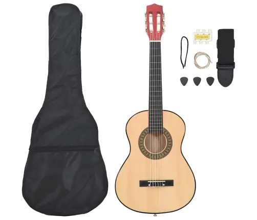 Klasikinės Gitaros Rinkinys Vaikams, 8 Dalių, 1/2 34"