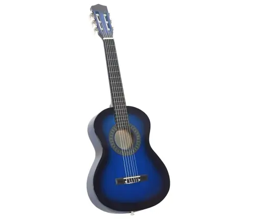 Klasikinė Gitara Pradedantiesiems Ir Vaikams, Mėlyna, 1/2 34"