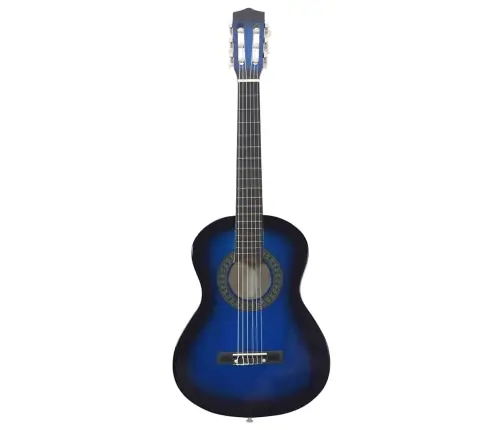 Klasikinė Gitara Pradedantiesiems Ir Vaikams, Mėlyna, 1/2 34"