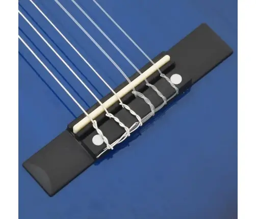 Klasikinė Gitara Pradedantiesiems Ir Vaikams, Mėlyna, 1/2 34"
