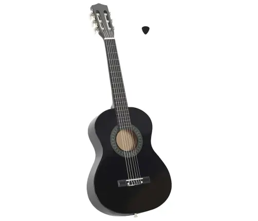 Klassikaline Kitarr Algajatele Ja Lastele, Must 1/2 34"