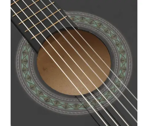 Klassikaline Kitarr Algajatele Ja Lastele, Must 1/2 34"