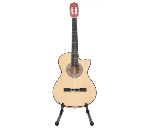 12-Osaline Akustilise Kitarri Komplekt 6 Keelega, 38''