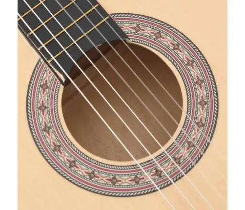 12-Osaline Akustilise Kitarri Komplekt 6 Keelega, 38''