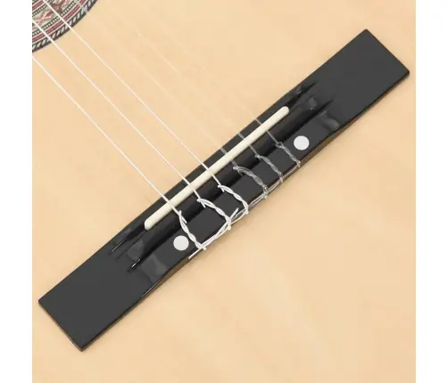 12-Osaline Akustilise Kitarri Komplekt 6 Keelega, 38''