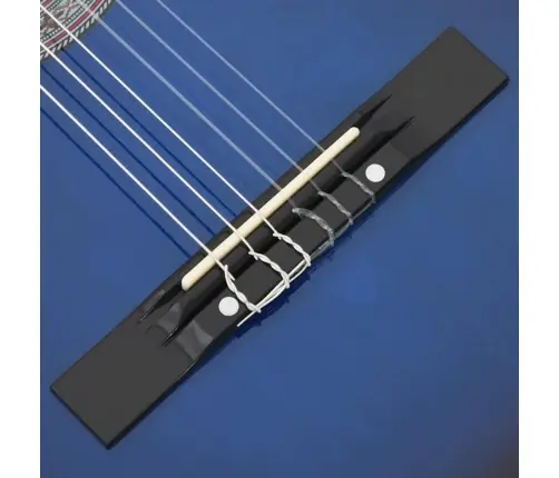 Klasikinė Gitara, Šešėliuotos Mėlynos Spalvos, 38", 6 Stygos