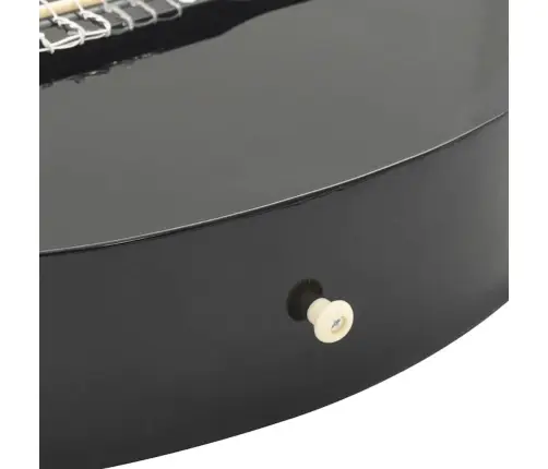 12-Daļīgs Ģitāras Komplekts Ar 6 Stīgām Un Ekvalaizeru, Melns Vidaxl