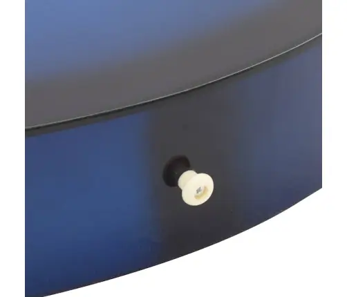 12-Daļīgs Ģitāras Komplekts Ar 6 Stīgām Un Ekvalaizeru, Zila    Vidaxl