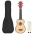 Soprāna Bērnu Ukulele Ar Somu, Dabīga Krāsa, 21" Vidaxl