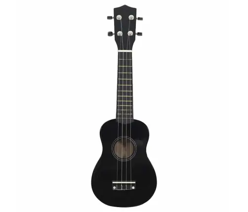 Soprāna Bērnu Ukulele Ar Somu, Melna, 21