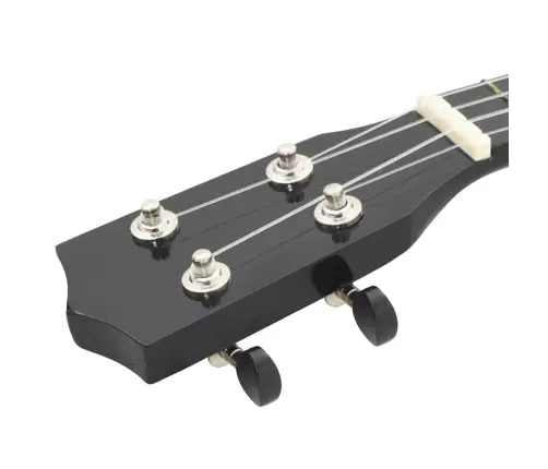 Soprāna Bērnu Ukulele Ar Somu, Melna, 21