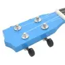Sopran Ukulele Komplekt Kotiga Lastele Sinine 21"