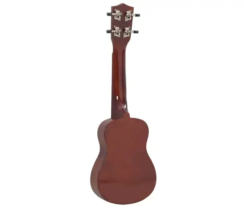 Soprano Ukulėlės Rinkinys Su Dėklu Vaikams, Tamsi Medienos, 23"